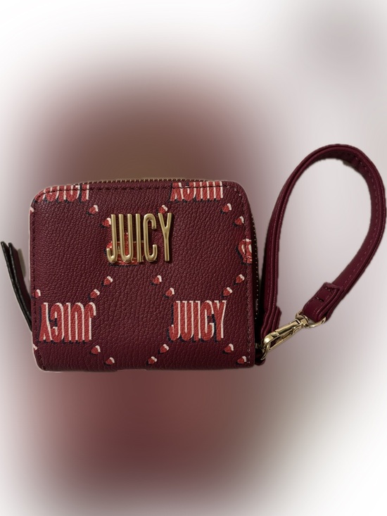 Juicy Couture Handbags - Juicy Couture mulberry zip-around wallet